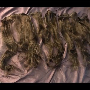 Bellami Dark Brown Hair extensions bambina